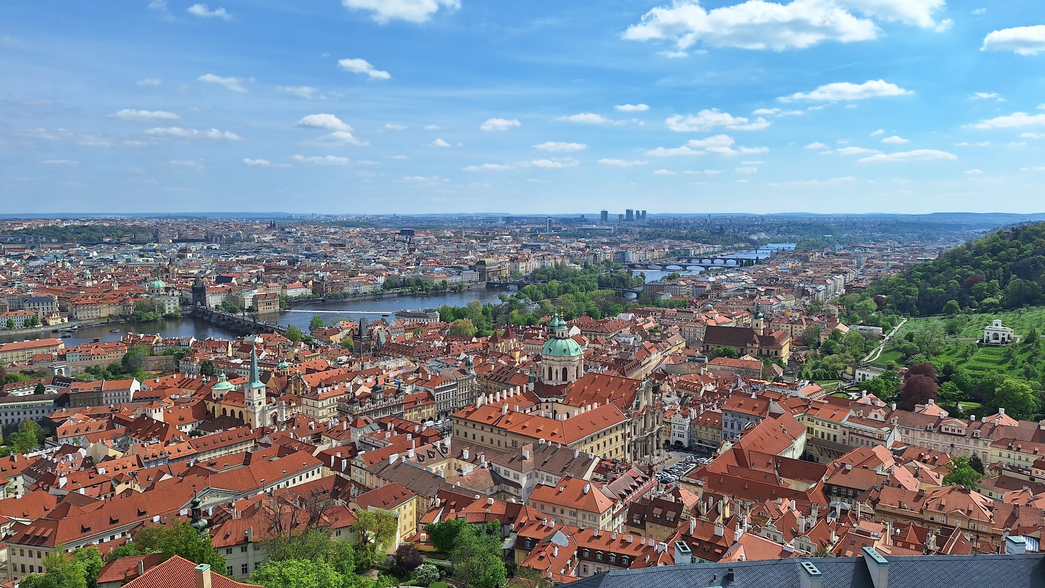 Praha ülevalt